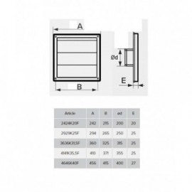 ERA ZALUZINA 4141K35,5F SIVA (RKZ)
