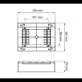 ETI RAZVODNA TABLA 12 N/Z (ECT12PT)