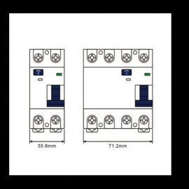 FID SKLOPKA 25/0.03A 4P BITON RCA-4