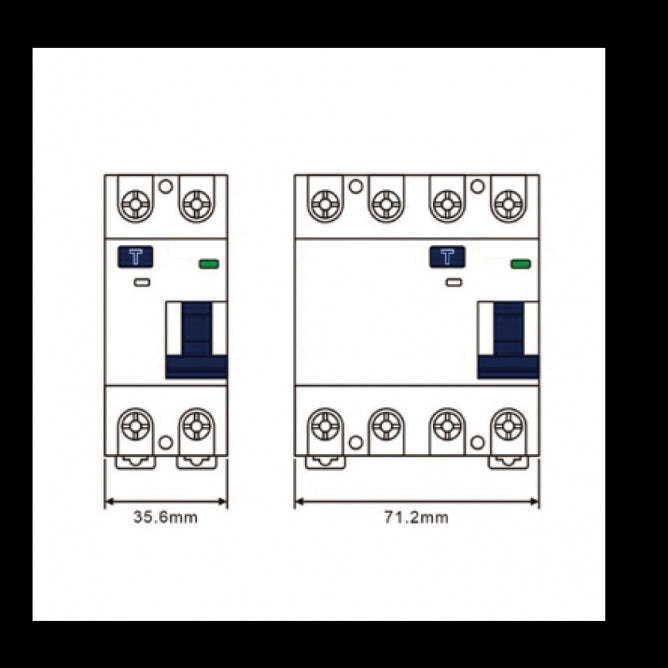 FID SKLOPKA 25/0.03A 4P BITON RCA-4