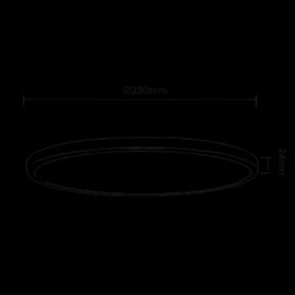 LED PLAFONJERA LV 18W 2800K/4000K/6000K BELA