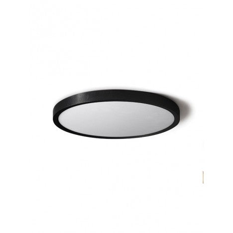 LED PLAFONJERA MOON BLACK 24W 4000K