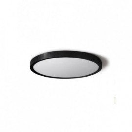 LED PLAFONJERA MOON BLACK 24W 4000K
