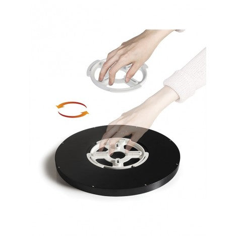 LED PLAFONJERA MOON BLACK 24W 4000K