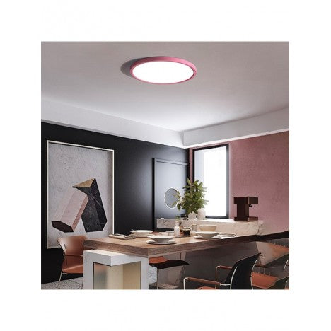 LED PLAFONJERA MOON PINK  24W 4000K