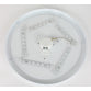 LED PLAFONJERA RL-101 24W 4000K CRNA IP44