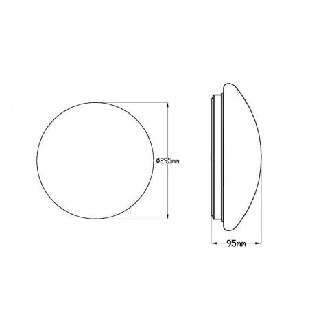 LED PLAFONJERA ST704B 4000K WHITE