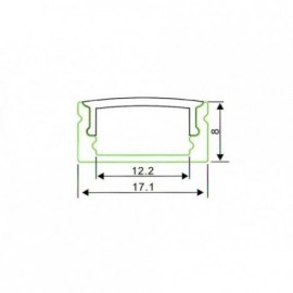 LED PROFIL LL-ALP002-R