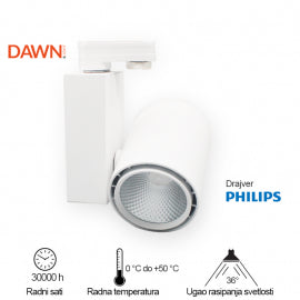 LED REF SINSKI 338201-1 20W 4000K BELI