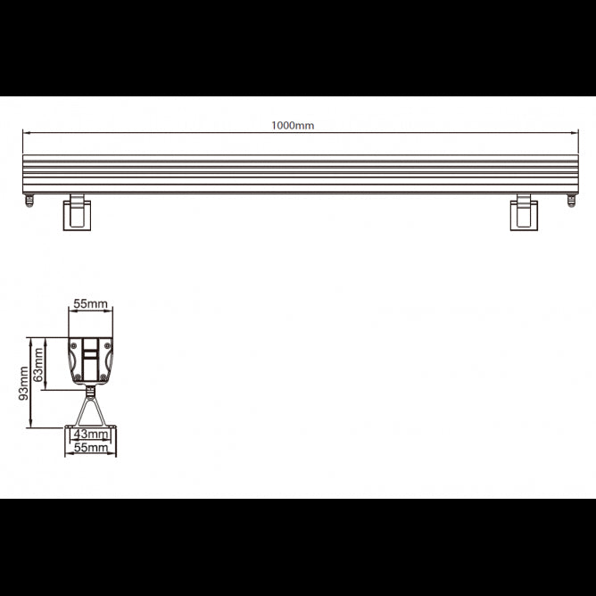 LED REFLEKTOR JM-058 36W 3000K IP66 220V