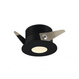 LED ROZETNA L1030-3 OKRUGLA 3W 3000K CRNA