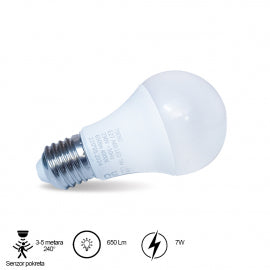 LED SIJALICA S11 A60 7W E27 4000K SENZOR
