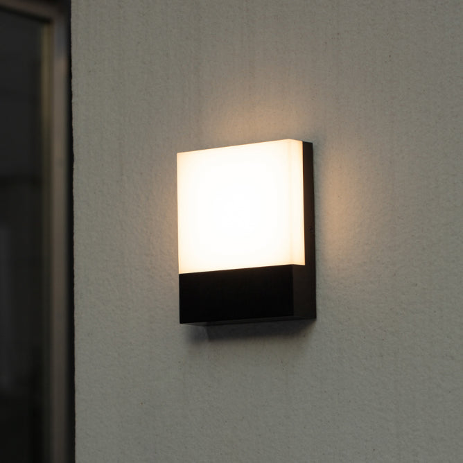 LED SVETILJKA A0301 ZIDNA 10W 4000K IP65 CRNA