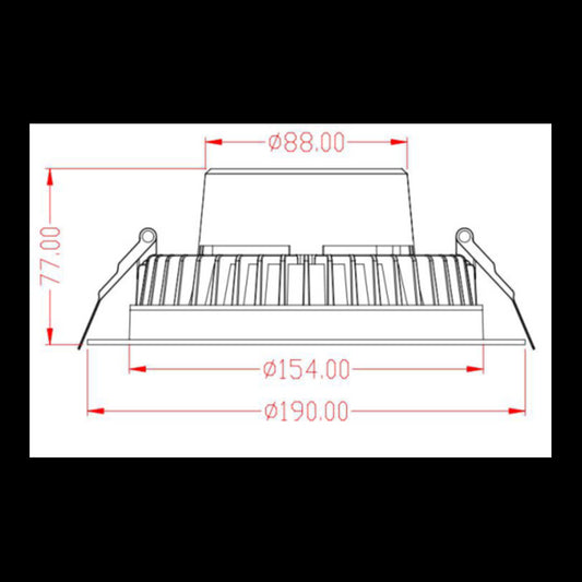 LED SVETILJKA CPS-Y-Y8A20-20W-4000K (118011-4)