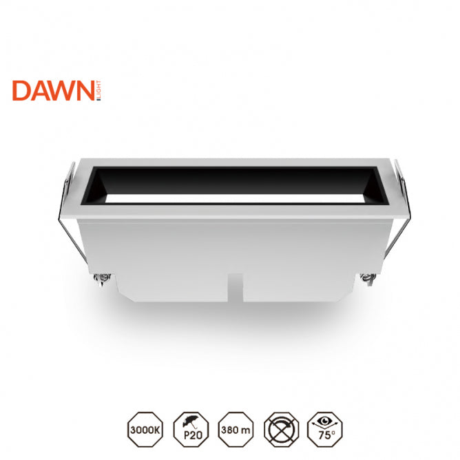 LED SVETILJKA FFL05 13W 3000K  BELA