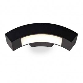 LED SVETILJKA JM-032 ZIDNA 12W 4000K IP65 ANTRACIT