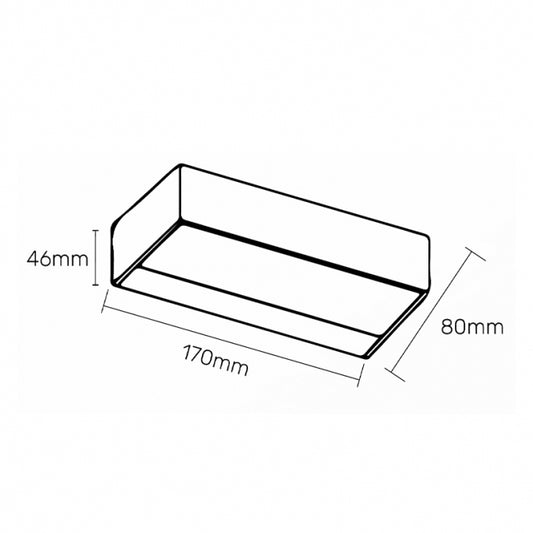 LED SVETILJKA JM-048 9.4W 4000K IP65 SIVA