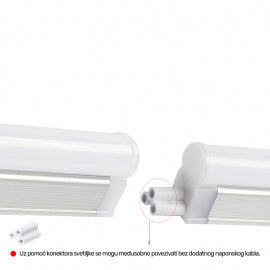 LED SVETILJKA KL T5 0,3m  6W 6500K SILVER
