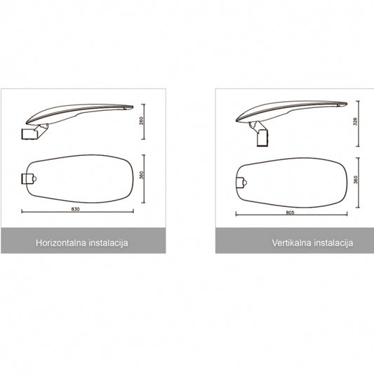 LED ULICNA 120W EL-SL18LA