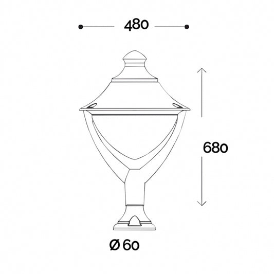 LED ULICNA SVETILJKA FM-G BP50 50W
