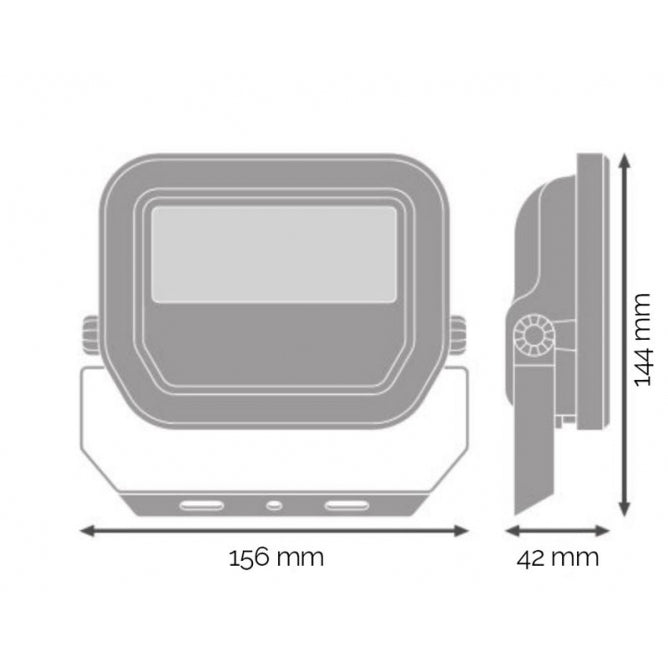 LEDVANCE LED REFLEKTOR 20W/4000K SYM 100 BK