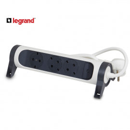 LG 694527 PRODUZNI BLOK 3X2P+E 1.5M (BELA/T.SIVA)