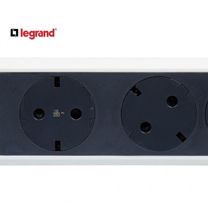 LG 694527 PRODUZNI BLOK 3X2P+E 1.5M (BELA/T.SIVA)