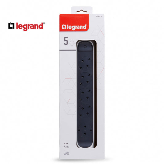 LG 694538 PRODUZNI BLOK 5X2P+E 3M (BELA/T.SIVA)