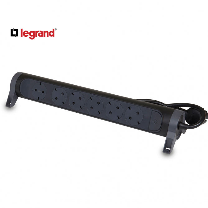 LG 694540 PRODUZNI BLOK 6X2P+E 3M (CRNA/T.SIVA)