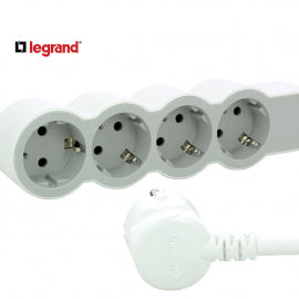 LG 694552 PRODUZNI BLOK 4X2P+E 1.5M (BELA/S.SIVA)