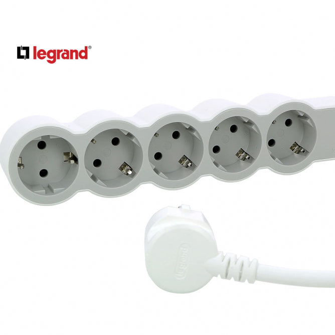 LG 694563 PRODUZNI BLOK 5X2P+E 3M (BELA/S.SIVA)