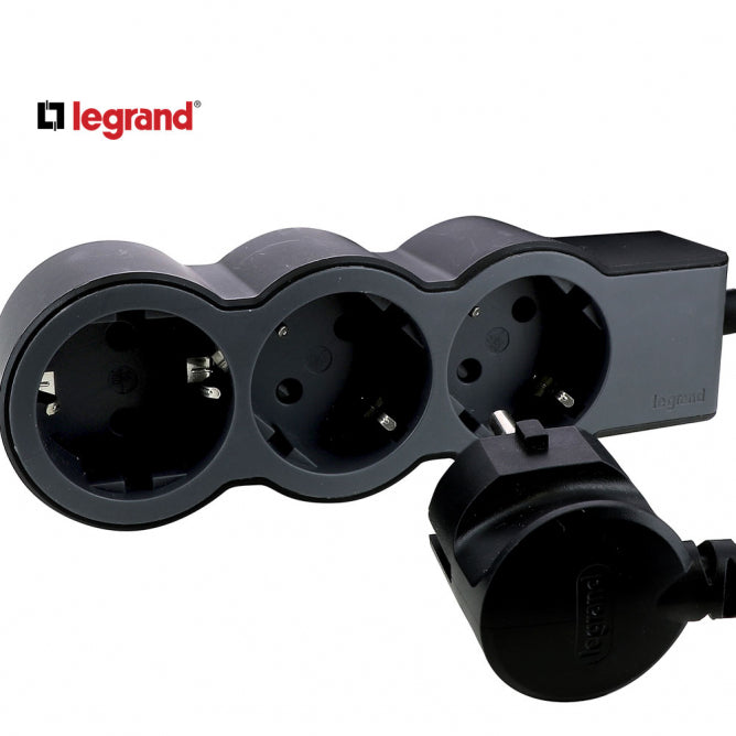 LG 694568 PRODUZNI BLOK 3X2P+E 5M (CRNA/T.SIVA)