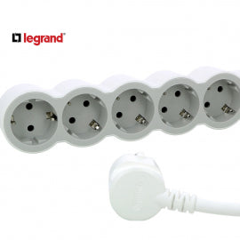 LG 694571 PRODUZNI BLOK 5X2P+E 5M (BELA/S.SIVA)