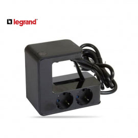 LG 694812 PRODUZNI BLOK SA KACENJEM 4X2P+E 2XUSB-A 1.5M (CRNA)