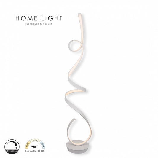 LUNA 145 PODNA LAMPA 54W 3000K BELA