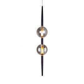 LUNA 152 VISILICA G9 WITHOUT BULB-SMOKE GLASS