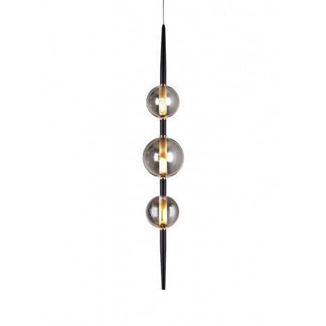 LUNA 154 VISILICA G9 WITHOUT BULB SMOKE GLASS