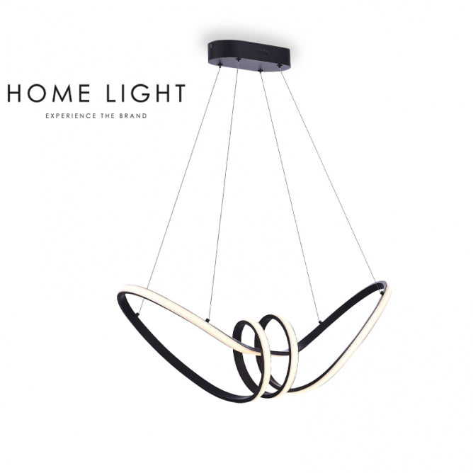 LUNA 210 LUSTER 48W 3000K CRNA