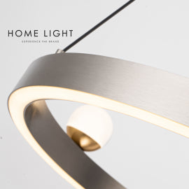 LUNA 232 LUSTER 40W 3000K SIVA/ZLATO