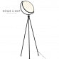 LUNA 254 PODNA LAMPA 20W 3000K CRNA DIM