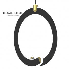 LUNA 261 VISILICA 24W 3000K CRNA