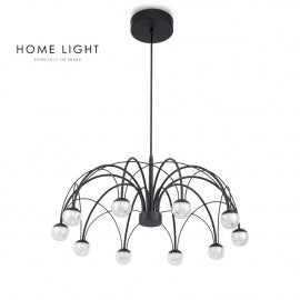 LUNA 319 LUSTER 37W 3000K CRNI