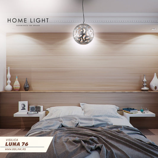 LUNA 76 VISILICA 1*E27 SIVA
