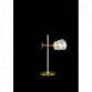 LUNA 90 STONA LAMPA 1*E14 GOLD/WHITE/CLEAR GLASS