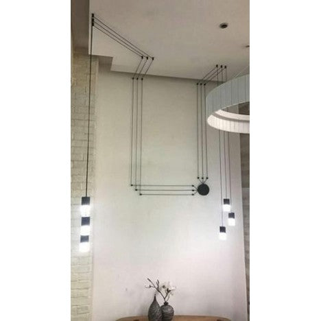 LUNA 92 VISILICA 30W 3200K CRNA