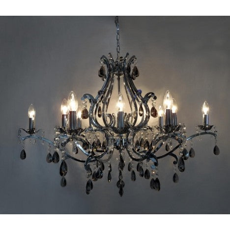 LUSTER 9960/12 12*E14 HROM