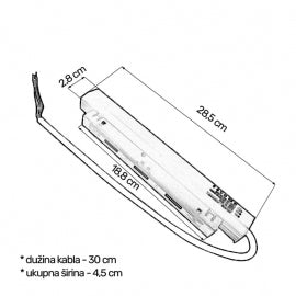 MAGNETIC NAPAJANJE 48V 150W