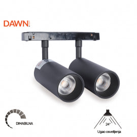 MAGNETIC REFLEKTOR LED08-20(10*2)3000K 24 48 DC CRNI