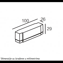 MAGNETIC SLIM SKRIVAC KABLA BELI (26-CXH)