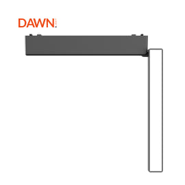 MAGNETIC SLIM SVETILJKA LED26-ZD-12F 10W 3000K 150° 48V DC CRNA